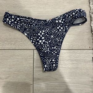 PINK star thong